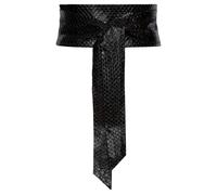 IRO Paris Nera Reptile Black Größe: 75 | Gürtel Outlet | Damen | Schwarz