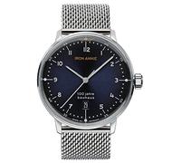Iron Annie Bauhaus Herren Uhr analog Schweizer Quarzwerk mit Edelstahl Armband 5046M-3