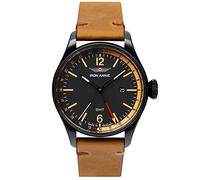 Iron Annie Herrenuhr Flight Control GMT Schwarz/Braun 5148-2