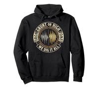 Iron Grunt Metalldetektor für hohe Töne Pullover Hoodie