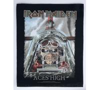 Iron Maiden Aces High Unisex Rückenaufnäher, Multicolor, 95% Baumwolle, 5% Polyester