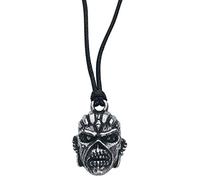 Iron Maiden - Iron Maiden Book Of Souls Männer Halskette silberfarben Hartzinn Band-Merch, Bands