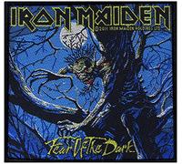 IRON MAIDEN Aufnäher FEAR OF THE DARK Patch gewebt 11,5 x 10 cm