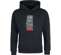 Iron Maiden Axe Eddie Kapuzenpullover schwarz in XL