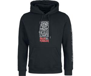 Iron Maiden Axe Eddie Kapuzenpullover schwarz in XL