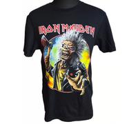 IRON MAIDEN - Axe Eddie Red White Circle - T-Shirt XXL