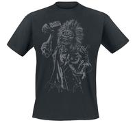 Iron Maiden Axe Eddie T-Shirt schwarz in S