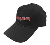 Iron Maiden Baseball Cap Classic Band Logo Trooper Nue offiziell Schwarz