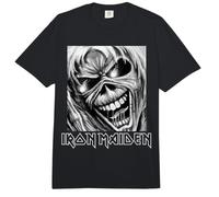 Iron Maiden Boxed Face Eddie Number of the Beast Comfort Colors Adult Heavyweight T-Shirt