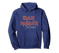 Iron Maiden Distressed Logo Stacked Pullover Hoodie