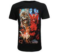 Iron Maiden Duality T-Shirt mit großem Aufdruck XXL Schwarz