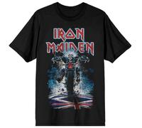 Iron Maiden Eddie Biker T-Shirt schwarz in S