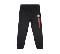 Iron Maiden - Eddie & Logo Kids - Jogginghose - Schwarz - 140 - 100% Bio-Baumwolle Schwarz 140