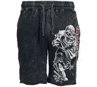 Iron Maiden Eddie Männer Short grau XL 100% Baumwolle Band-Merch, Bands