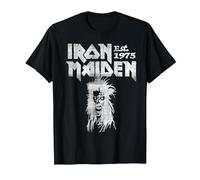 Iron Maiden Eddie Photo Copy T-Shirt, Herren, Schwarz, L