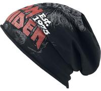 Iron Maiden Eddie Unisex Mütze schwarz 95% Viskose, 5% Elasthan Band-Merch, Bands, Geschenke