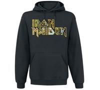 Iron Maiden Eddies Logo Männer Kapuzenpullover schwarz XL