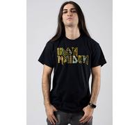Iron Maiden - Eddies Logo - T-Shirt - Schwarz - S - 100% Baumwolle Schwarz S