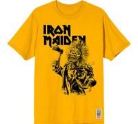 Iron Maiden Est 1975 Eddie Axe Graphic T Shirt M