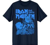 Iron Maiden Est 1975 Life After Death Stamp T Shirt XL