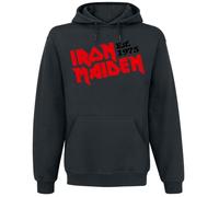 Iron Maiden Est. 1975 Kapuzenpullover schwarz in M