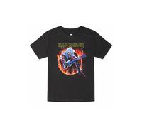 Iron Maiden Metal-Kids - Fear Live Flame T-Shirt schwarz in 164
