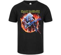 Iron Maiden Metal-Kids - Fear Live Flame T-Shirt schwarz in 164