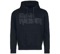 Iron Maiden Fear Lives Flames Kapuzenpullover schwarz in M