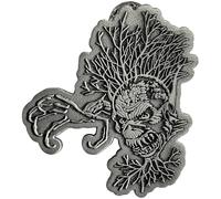 Iron Maiden Fear Of The Dark Eddie Pin Badge One Size