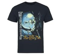 Iron Maiden Fear of The Dark Männer T-Shirt schwarz L 100% Baumwolle Band-Merch, Bands, Nachhaltigkeit