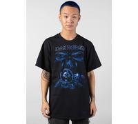 Iron Maiden - Final Frontier Blue Spaceman - T-Shirt - Schwarz - M - 100% Baumwolle Schwarz M