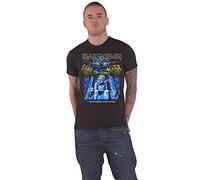 Iron Maiden - Iron Maiden T Shirt Back in Time Mummy Band Logo Nue offiziell Herren Schwarz L