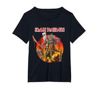 Iron Maiden Japan Event T-Shirt, Damen Große Größen, Schwarz, 2X