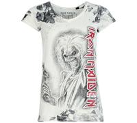 Iron Maiden Killers T-Shirt weiß grau in XXL