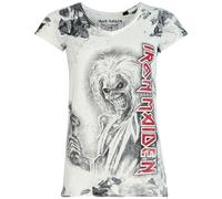 Iron Maiden Killers T-Shirt weiß grau in 3XL