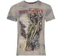 Iron Maiden Killers T-Shirt weiß grau in XL