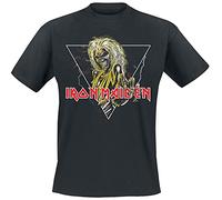 Iron Maiden Killers Triangle Männer T-Shirt schwarz S 100% Baumwolle Band-Merch, Bands