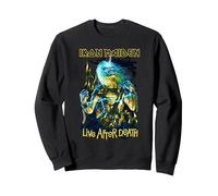 Iron Maiden Live After Death Sweatshirt, Unisex für Erwachsene, Schwarz, L