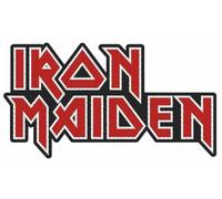 Iron Maiden - Logo Aufnäher - Patch, Heavy Metal