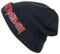 Iron Maiden Logo Mütze schwarz