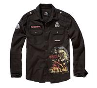 Brandit Iron Maiden Luis Hemd in Gr. S in Schwarz