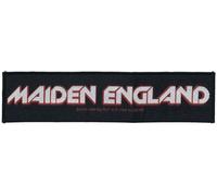 Iron Maiden Maiden England Unisex Patch schwarz/weiß/rot 100% Polyester Band-Merch, Bands