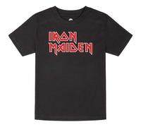 Iron Maiden Metal-Kids - Logo T-Shirt schwarz in 152