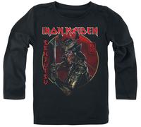 Iron Maiden Metal Kids - Senjutsu Langarmshirt schwarz in 92