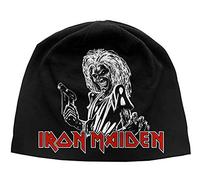 Iron Maiden Mütze Beanie Cap Classic Killers Logo offiziell Nue Schwarz Jersey
