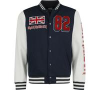 Iron Maiden NOTB Coaches Collegejacke multicolor in L