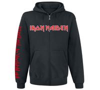 Iron Maiden NOTB Kapuzenjacke schwarz in XXL