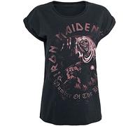 Iron Maiden Number Of The Beast T-Shirt schwarz used look in S