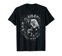 Iron Maiden - Number of the Beast Greyscale T-Shirt