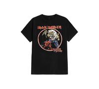 Iron Maiden - T-Shirt # L Ladies White # Hand Drawn Logo